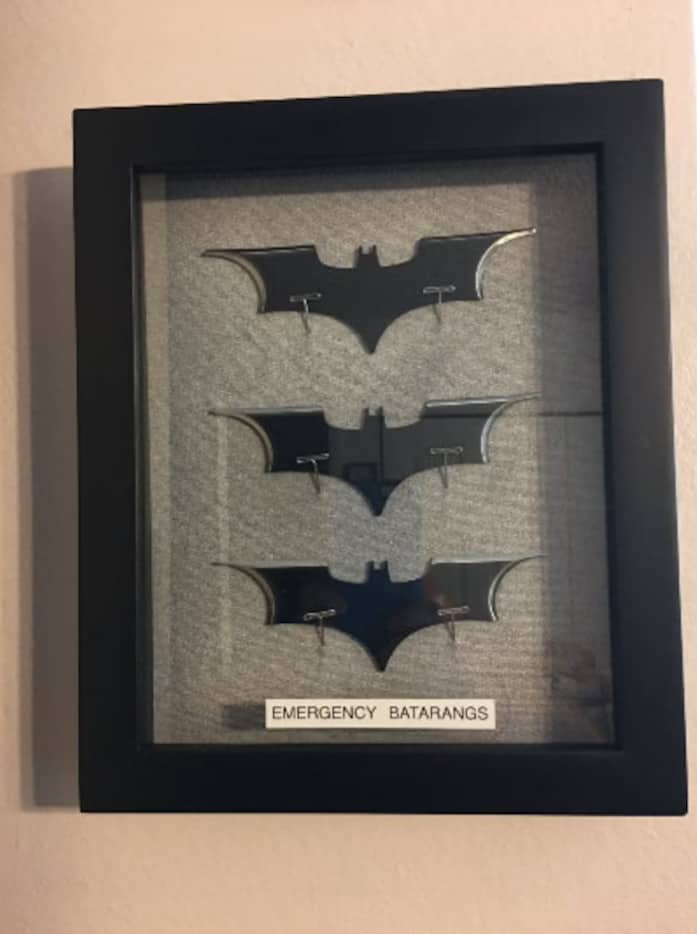 Emergency Batarangs Wall Mount Display