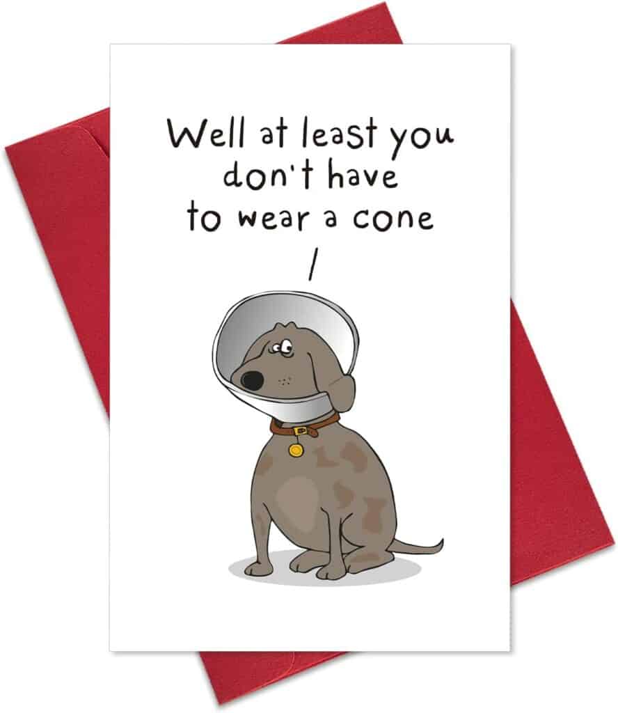 Funny Get Well Soon Card Gift