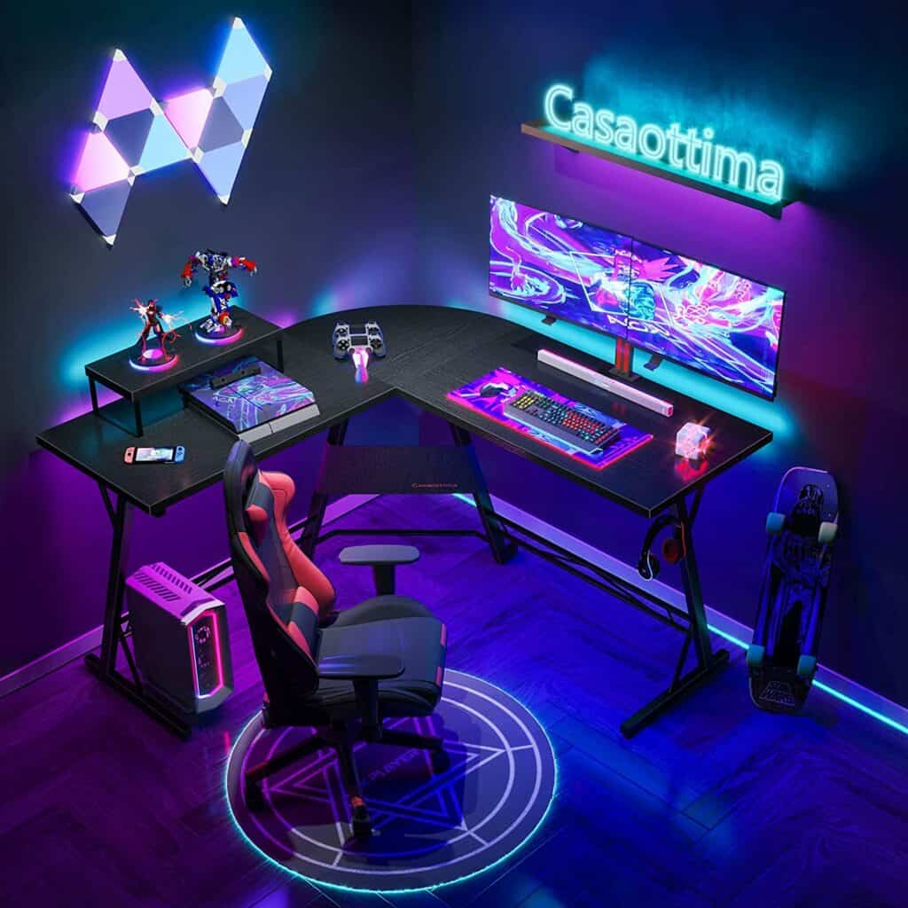 Gaming Corner Desk