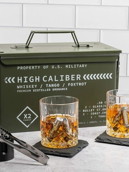 Tactical Box Whiskey Set