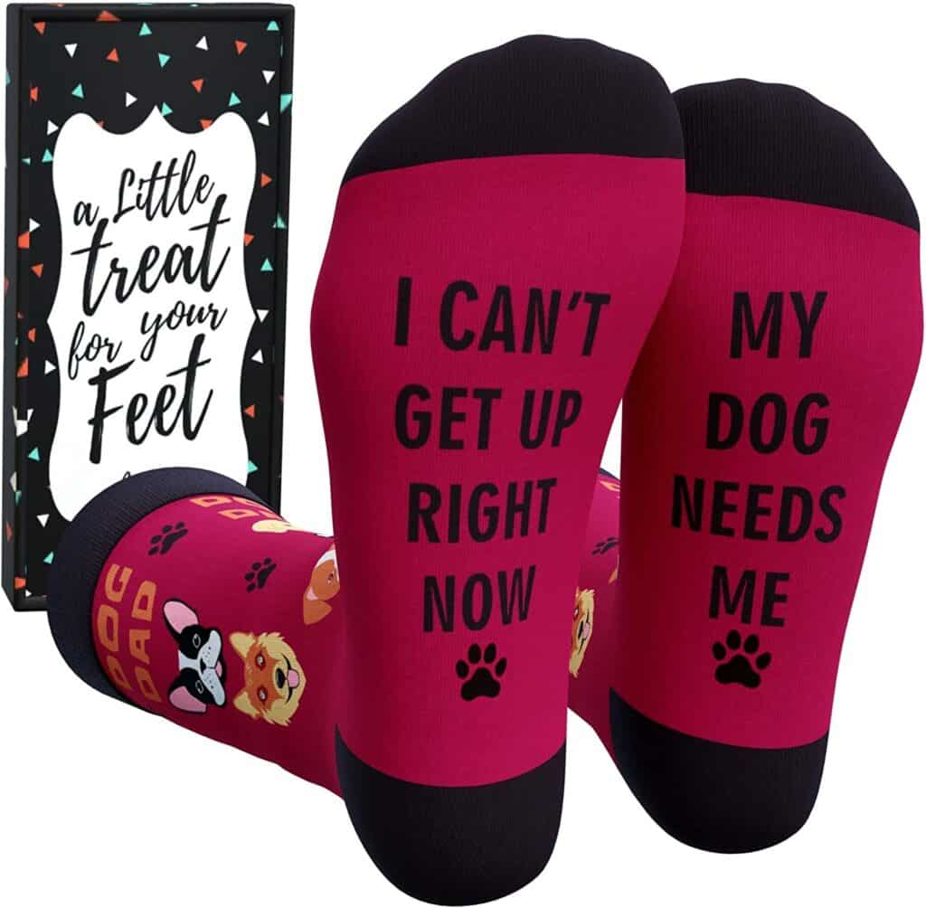 Dad Dog Socks With Gift Box