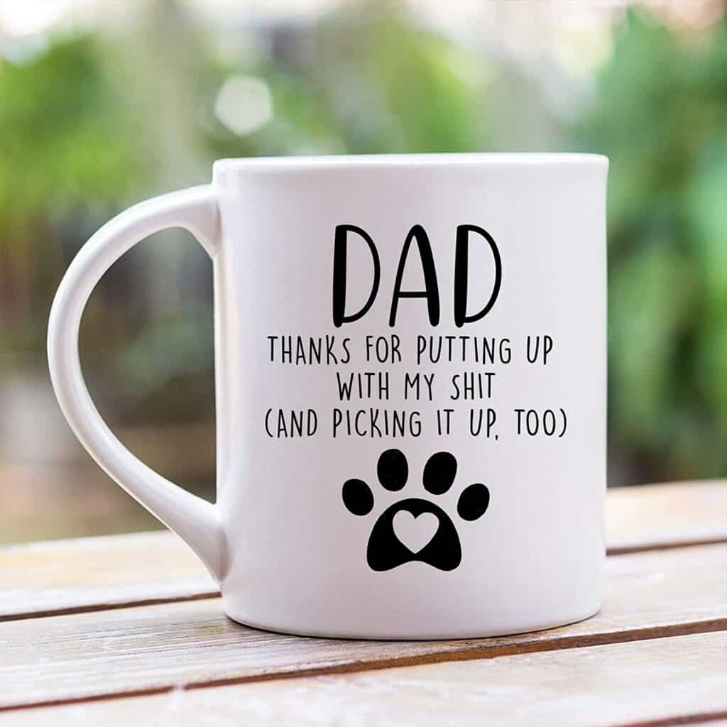 Dog Dad Funny Mug