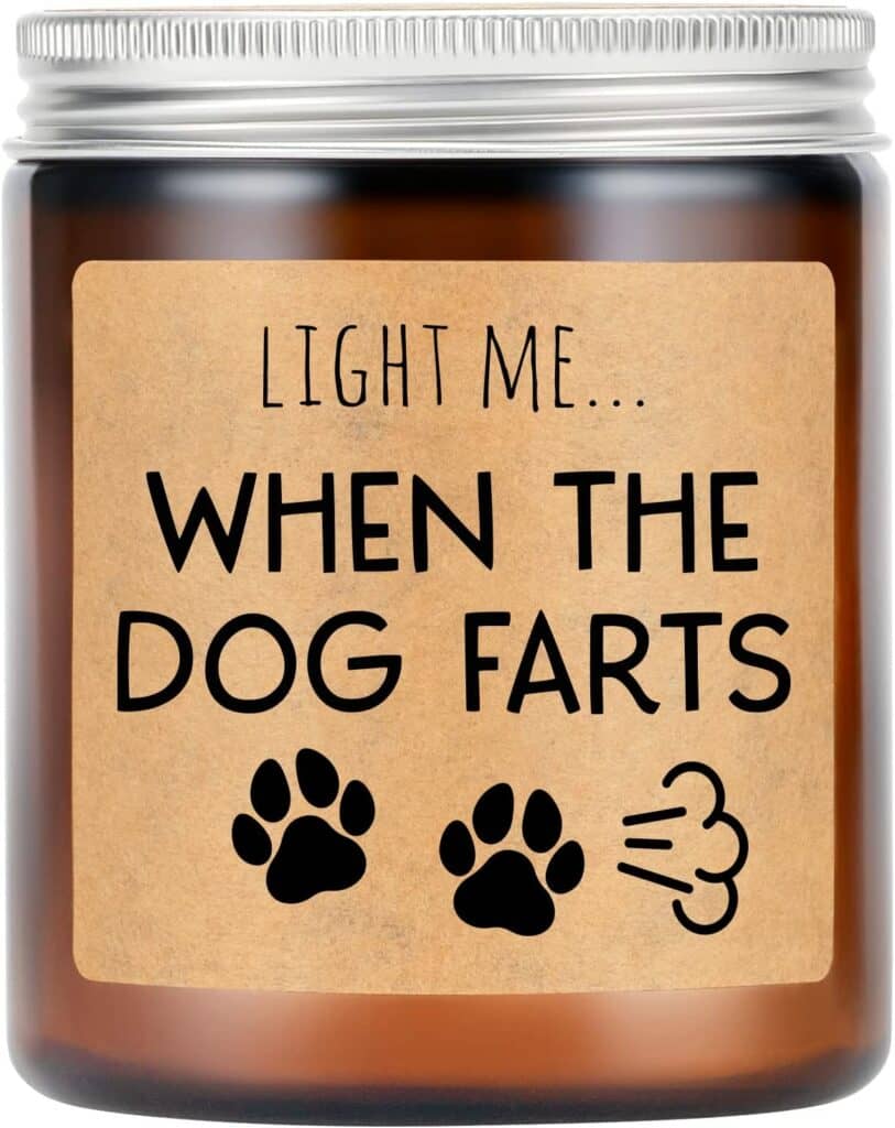 Dog Dad Funny Scented Candle