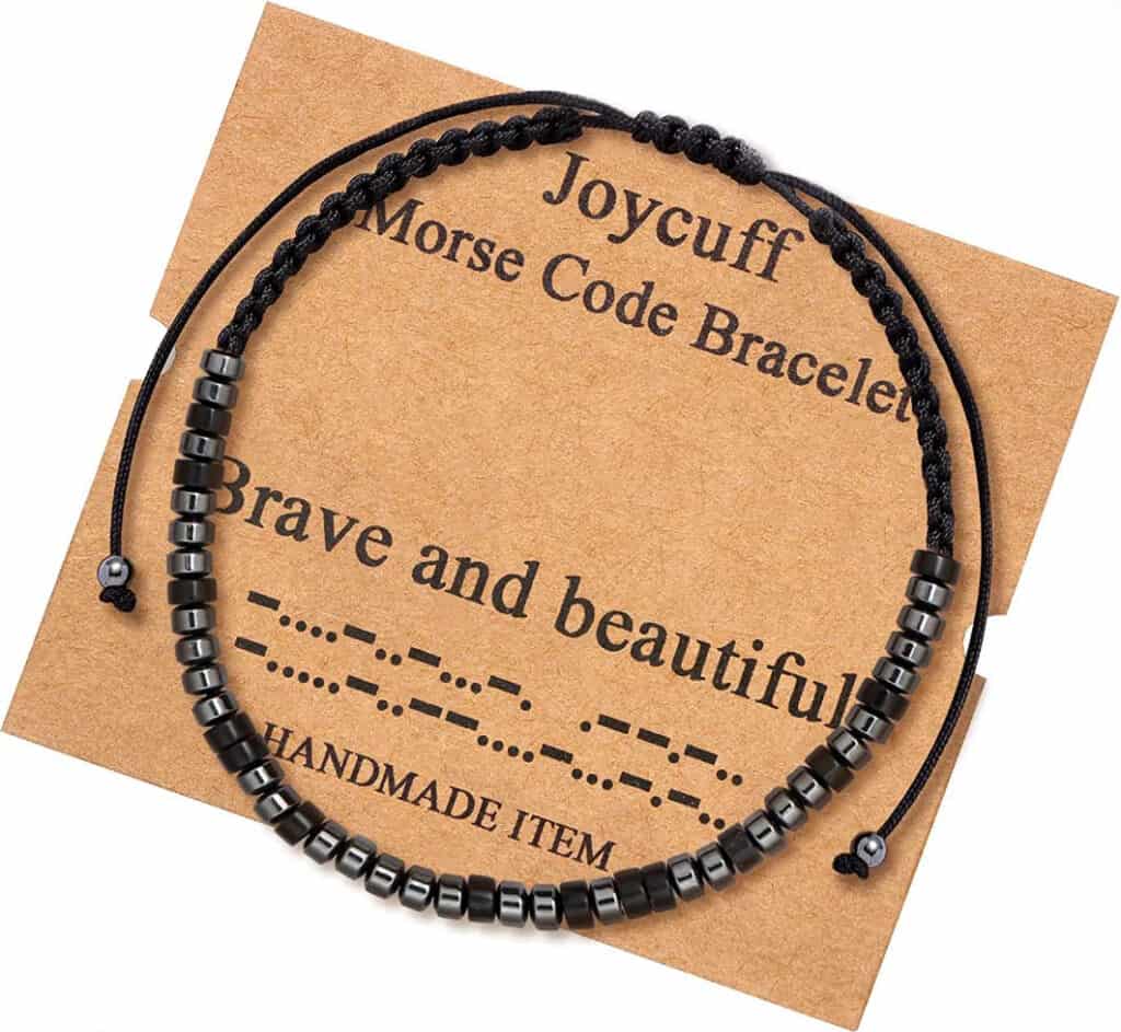Inspirational Morse Code Bracelets