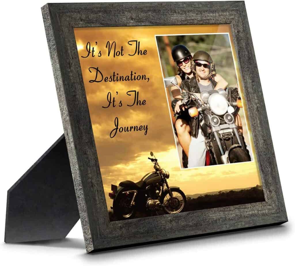 Unique Motorcycle Picture Frame