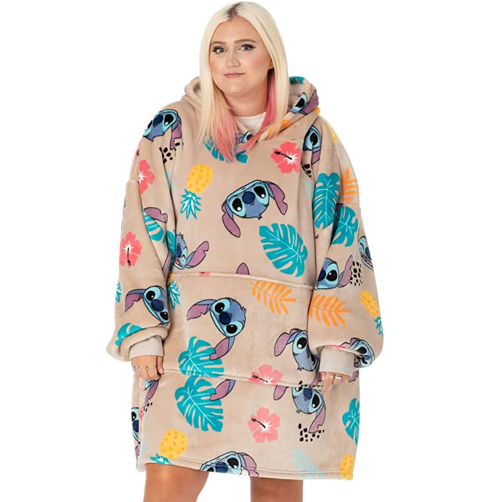 Lilo And Stitch Oversized Blanket Hoodie