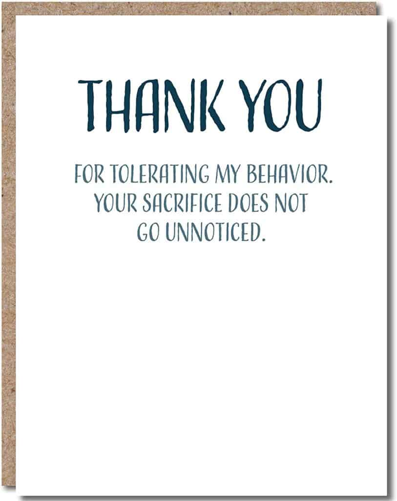 Funny Thank You Card