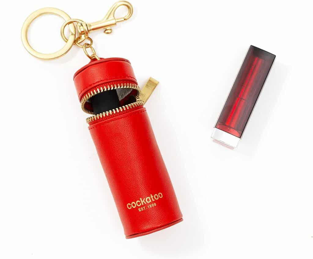 Lipstick Case with Keyring