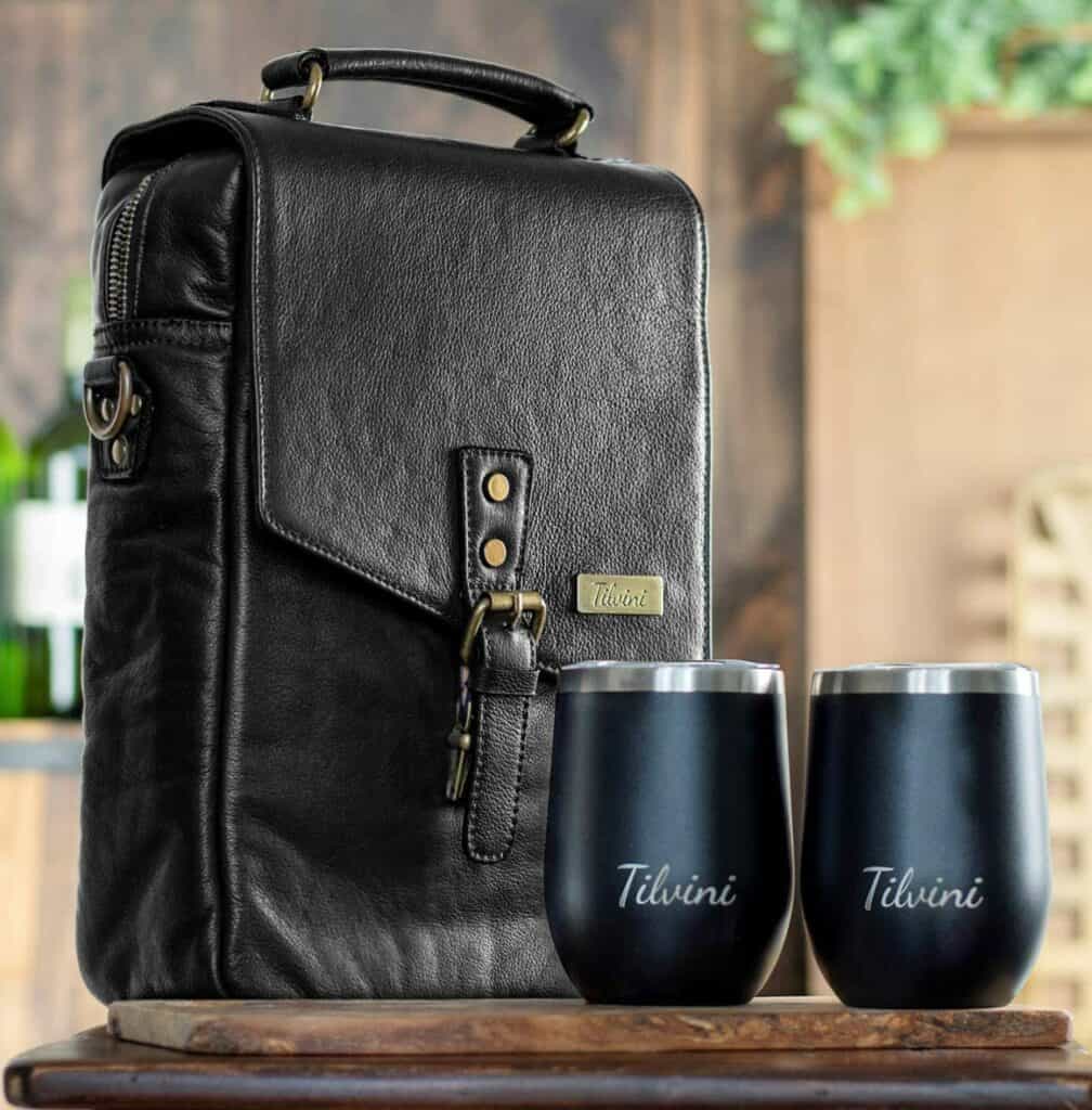 Insulated Wine Bag With Tumblers
