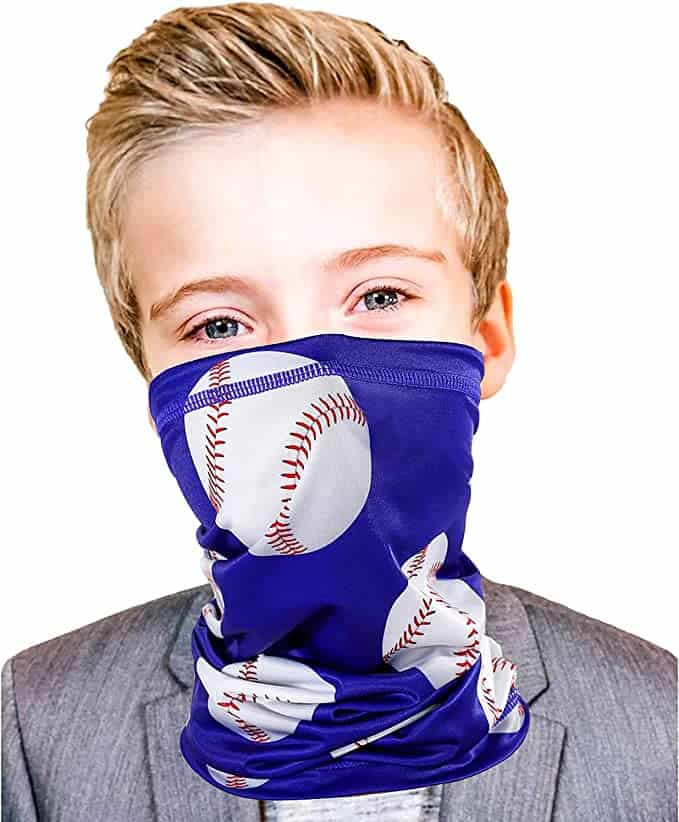 Baseball Neck Gaiter Face Mask