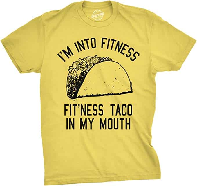 Fitness Taco Funny T-Shirt