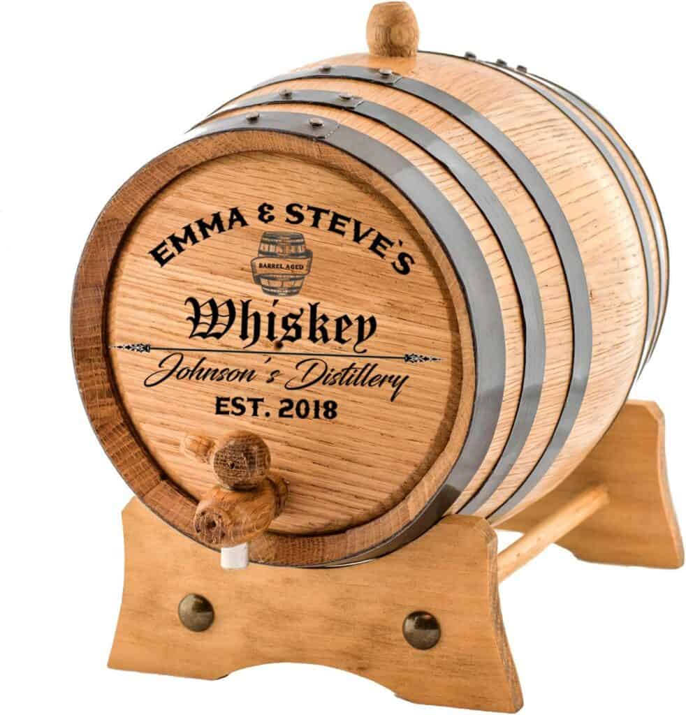 Personalized Oak Aging Barrel