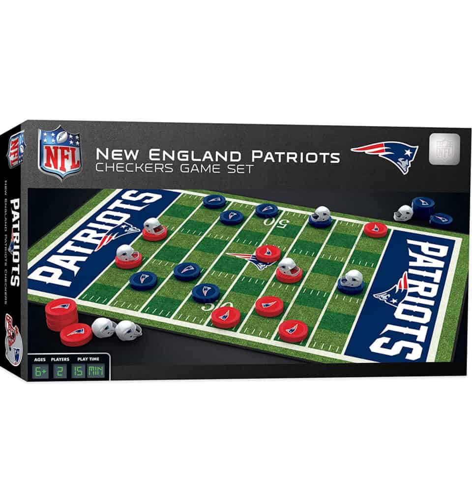 NFL Checkers Board Game for Kids