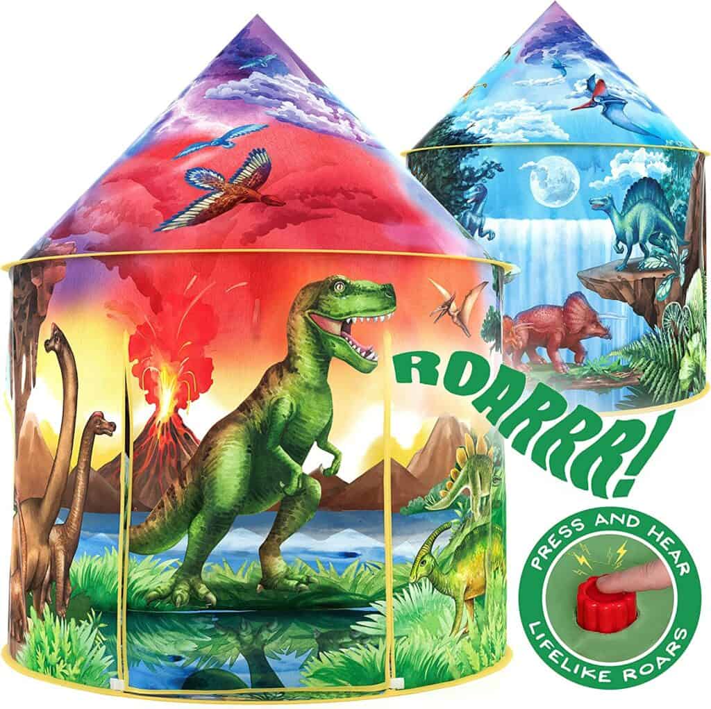 Colorful Dinosaur Tent