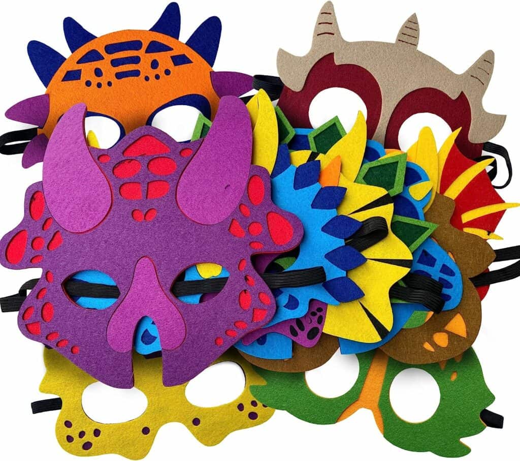 Dinosaur Masks Party Supplies