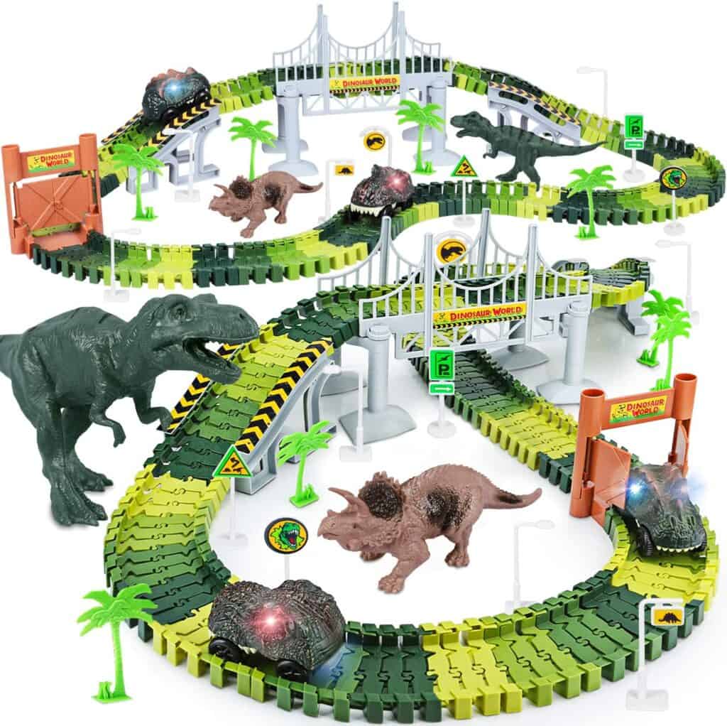 Dinosaur Themed Race Track