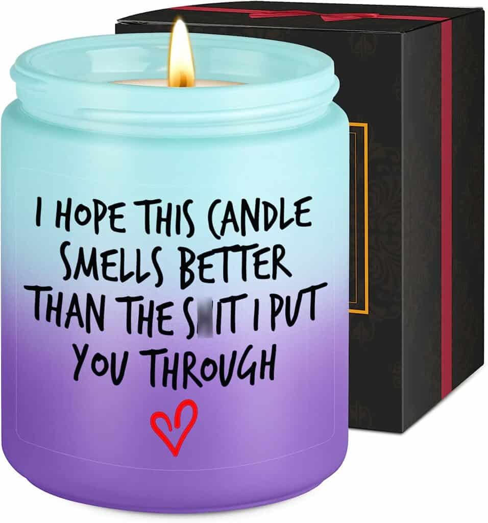 I'm Sorry Scented Candle