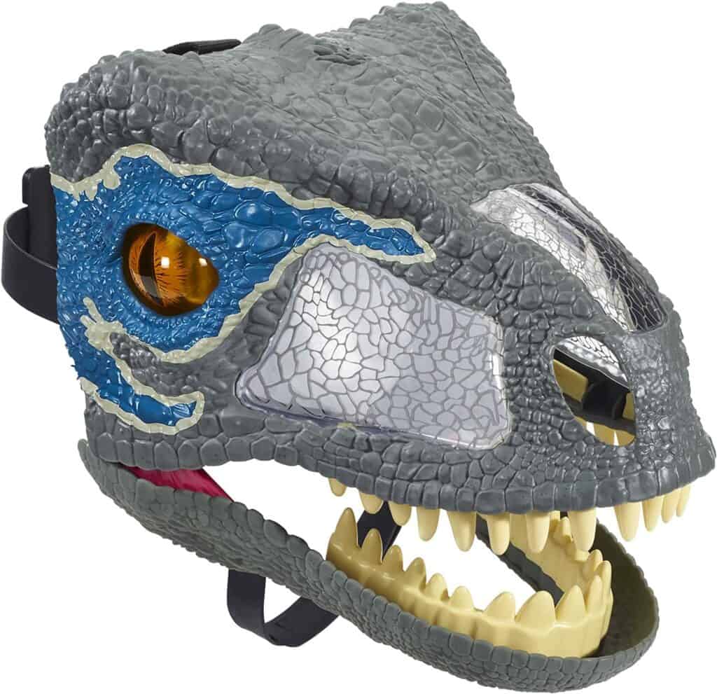 Velociraptor Blue Chomp 'n Roar Electronic Mask