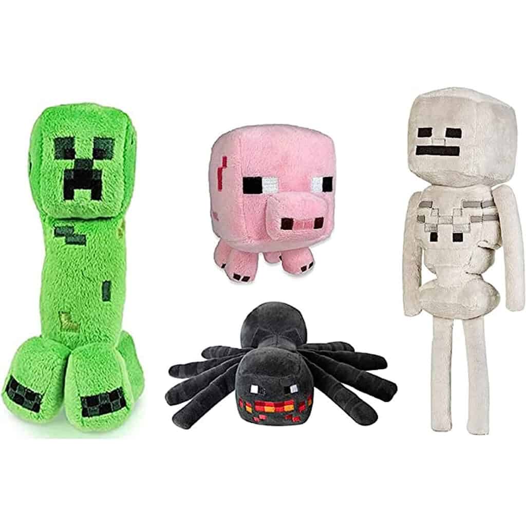 4 Plush Stuffed Toys