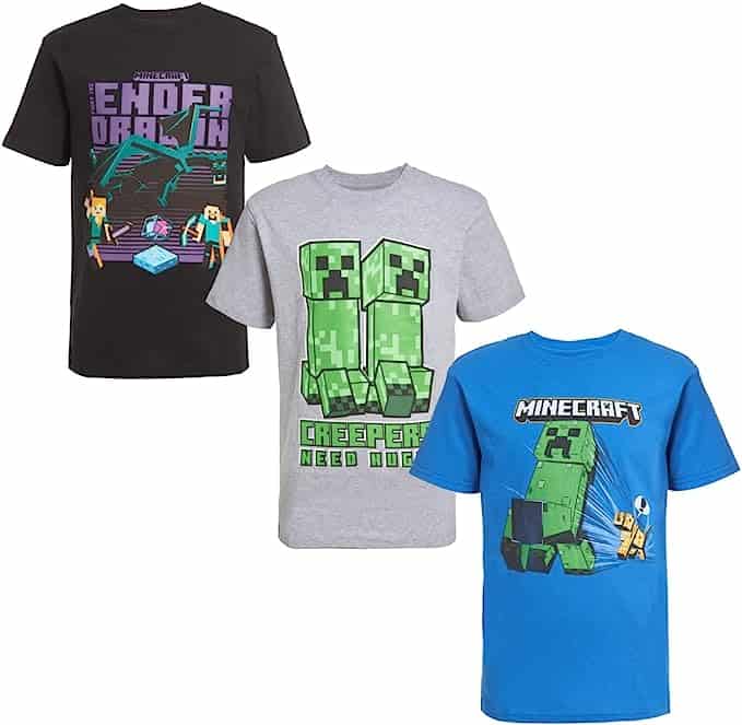 Minecraft T-Shirt Set