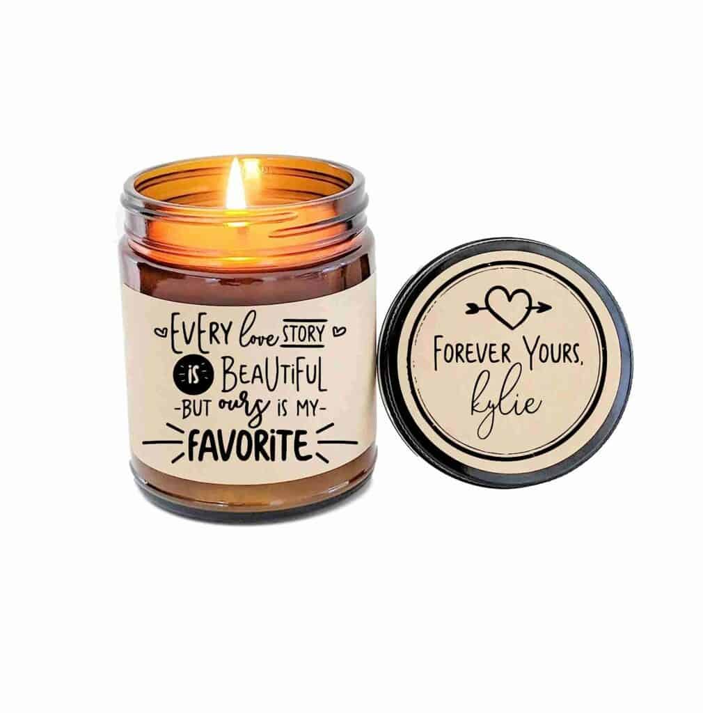 Personalized Soy Candle