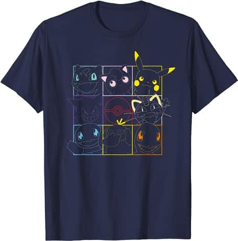 Pokémon Grid T-Shirt