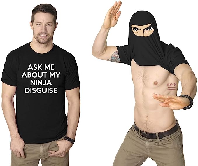 Funny Ninja Flip T-Shirt