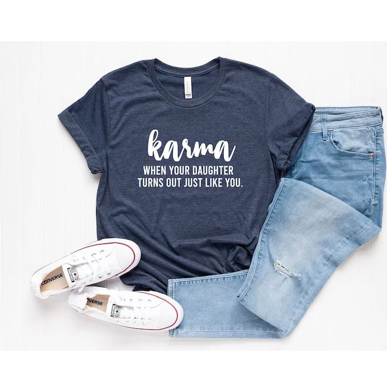 Funny T-Shirt For Mom From Daughter
