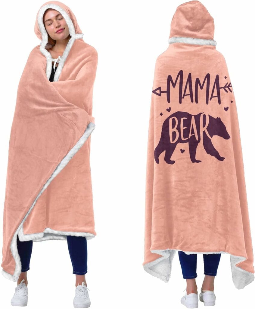 Mama Bear Wearable Blanket Hoodie