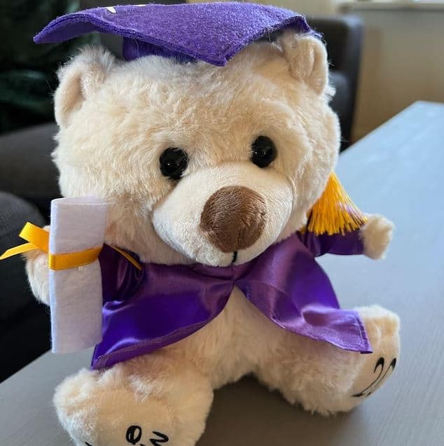 Personalized Graduation Bear 