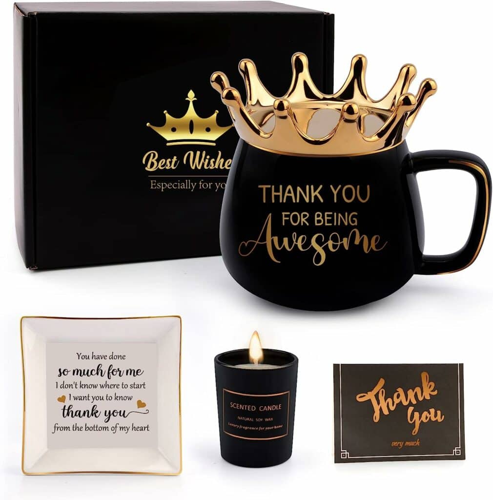 Thank You For Being Awesome Crown Mug