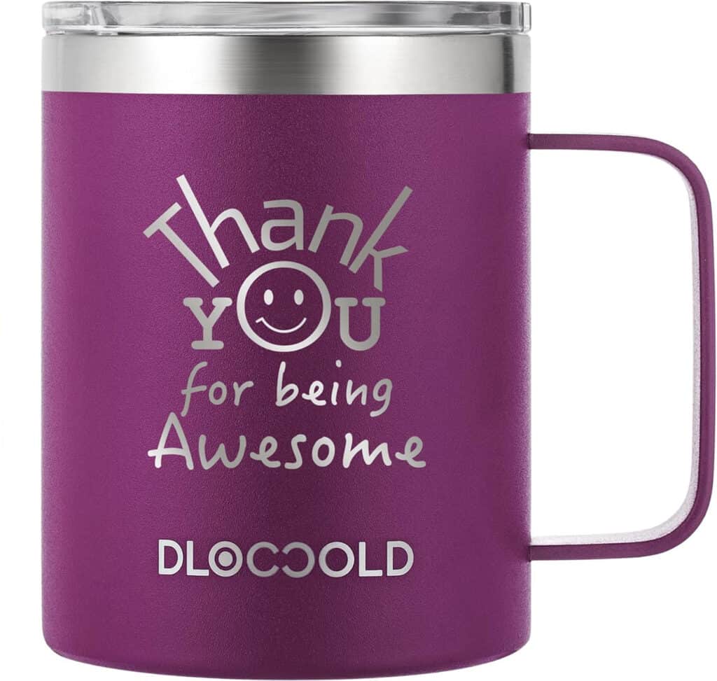 Thank You Stainless Steel Coffee Mug