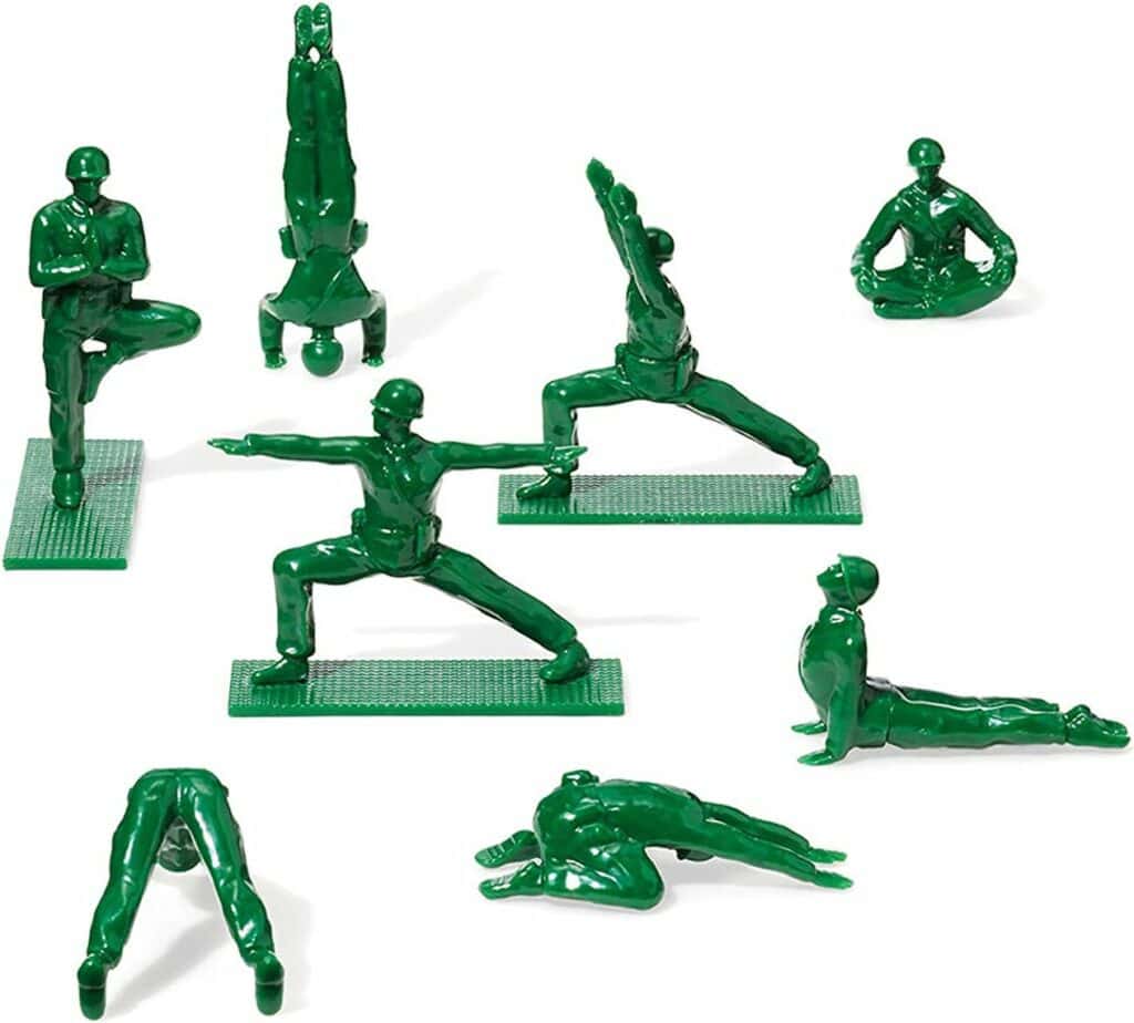 Yoga Joes Green Army Men Toys